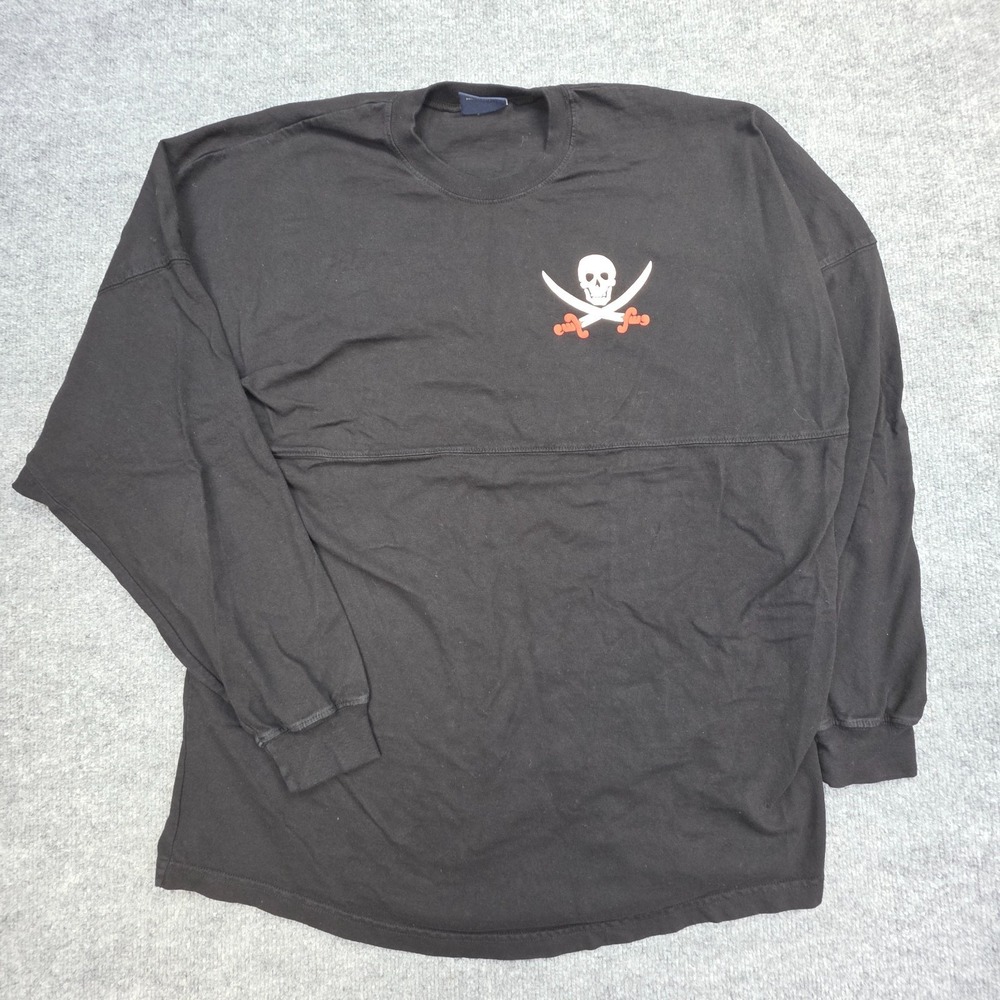 Disney Parks Yo Ho Pirates Life For Me Long Sleeve Spirit Jersey Adult Large